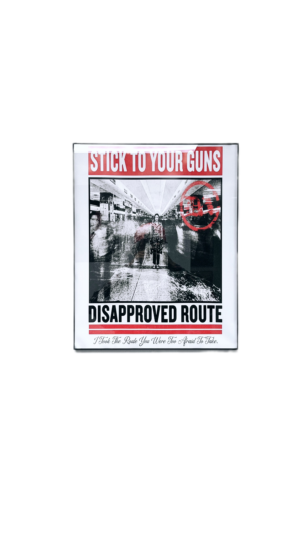 “Stick to your guns” print