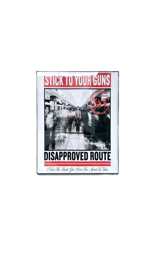 “Stick to your guns” print